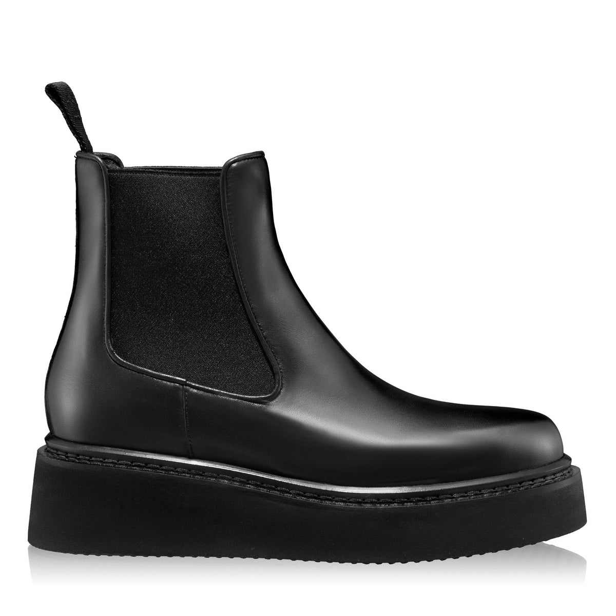 Ghete Dama 6431 Vitello Negru