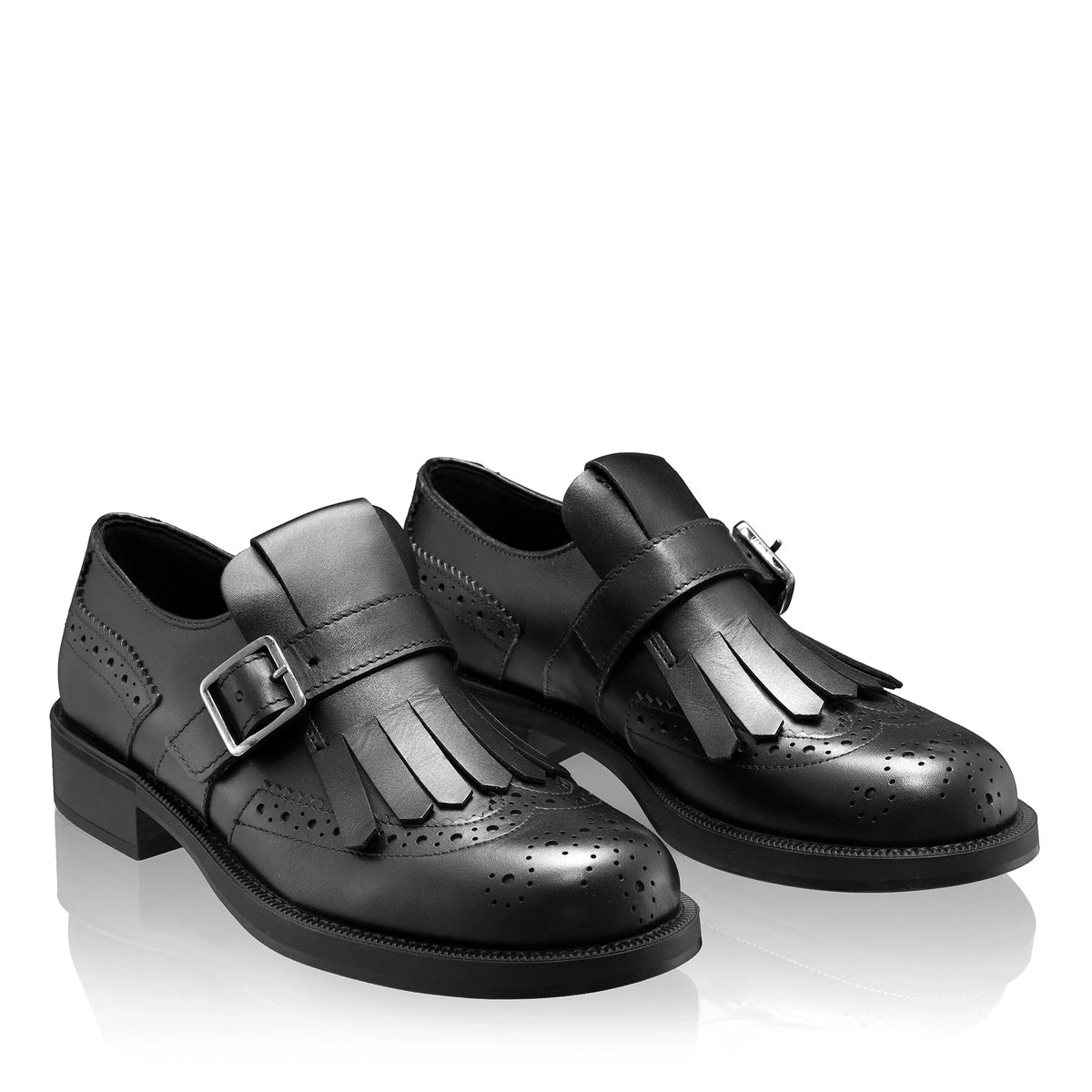 Pantofi Casual Dama 8249 Vitello Negru