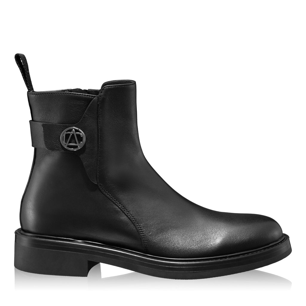 Ghete Dama 6453 Vitello Negru